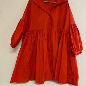 Casey Casey Trench/Rain Jacket Parka Camelia